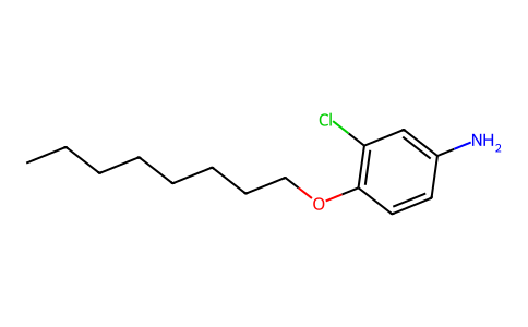 Aniline, 3-chloro-4-(octyloxy)- 13738-22-2